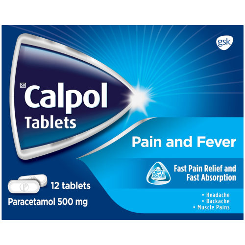 Calpol 500Mg 12’s