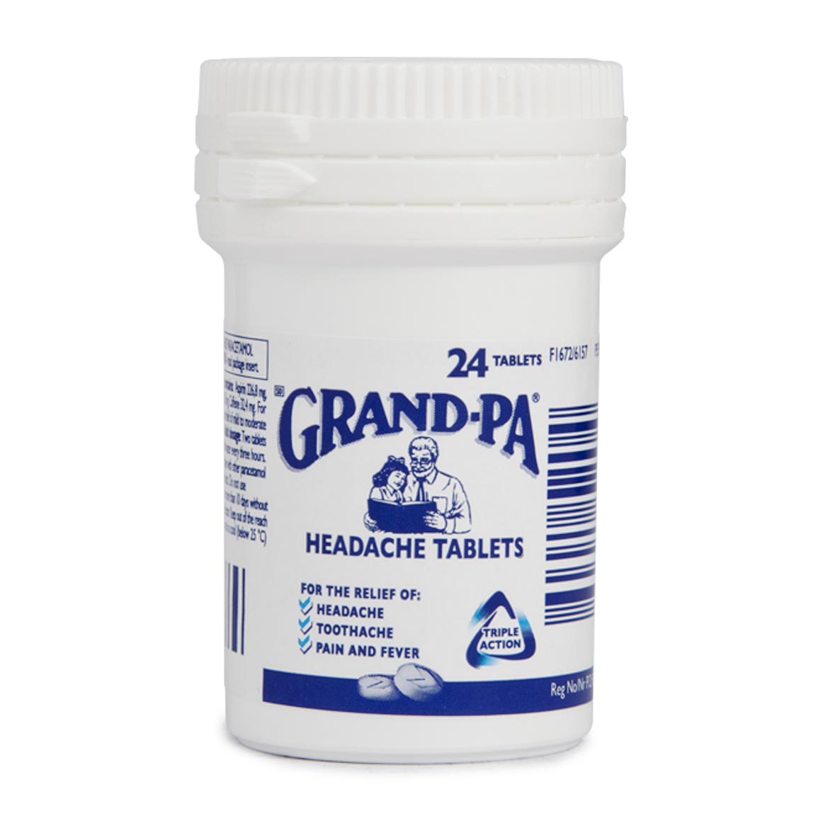 Grand-pa Headache Pain Relief Tablets 24’s