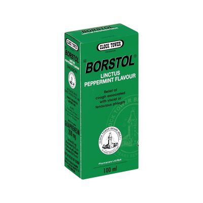 Borstol Linctus Peppermint Liquid 100ml