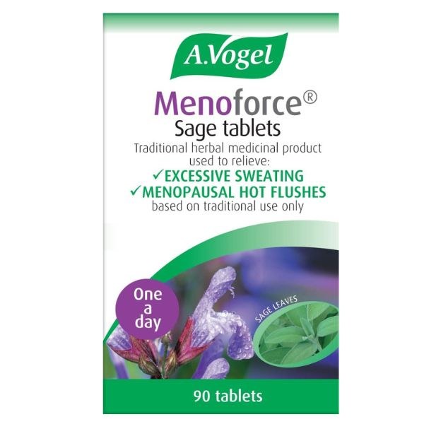 A. Vogel Menoforce Hot Flush Night Sweat Remedy 30 Tablets