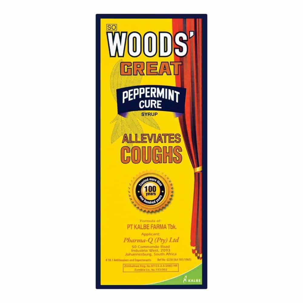 Woods Peppermint Cure Syrup 100ml