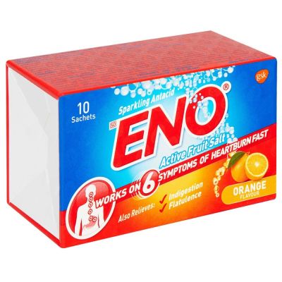 Eno Fruit Salt Orange Travel Pack 10’s