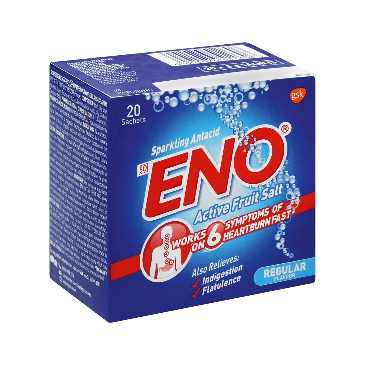 Eno Fruit Salt 20’s Travel Pack Regular