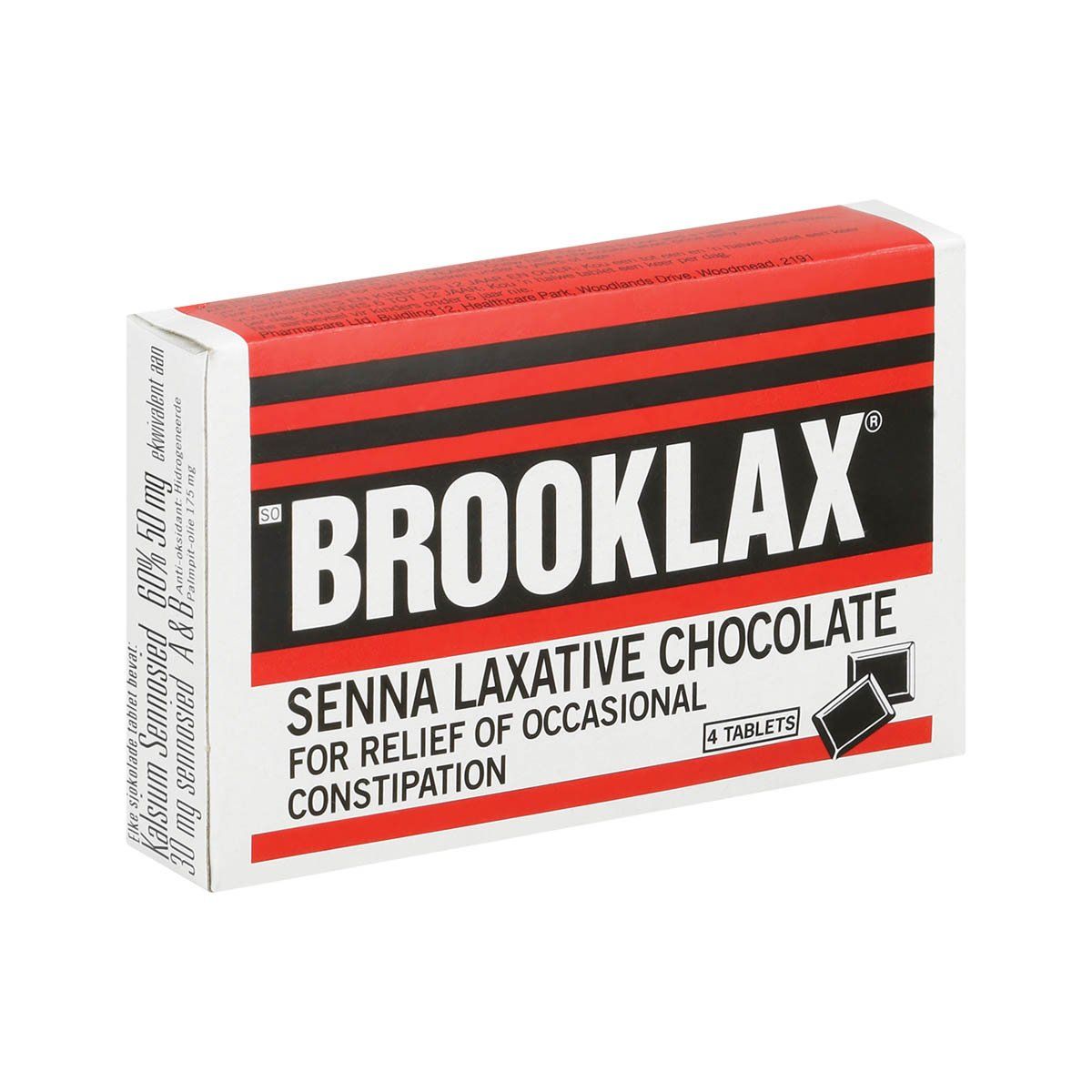 Brooklax Chocolates 4’s Chewable