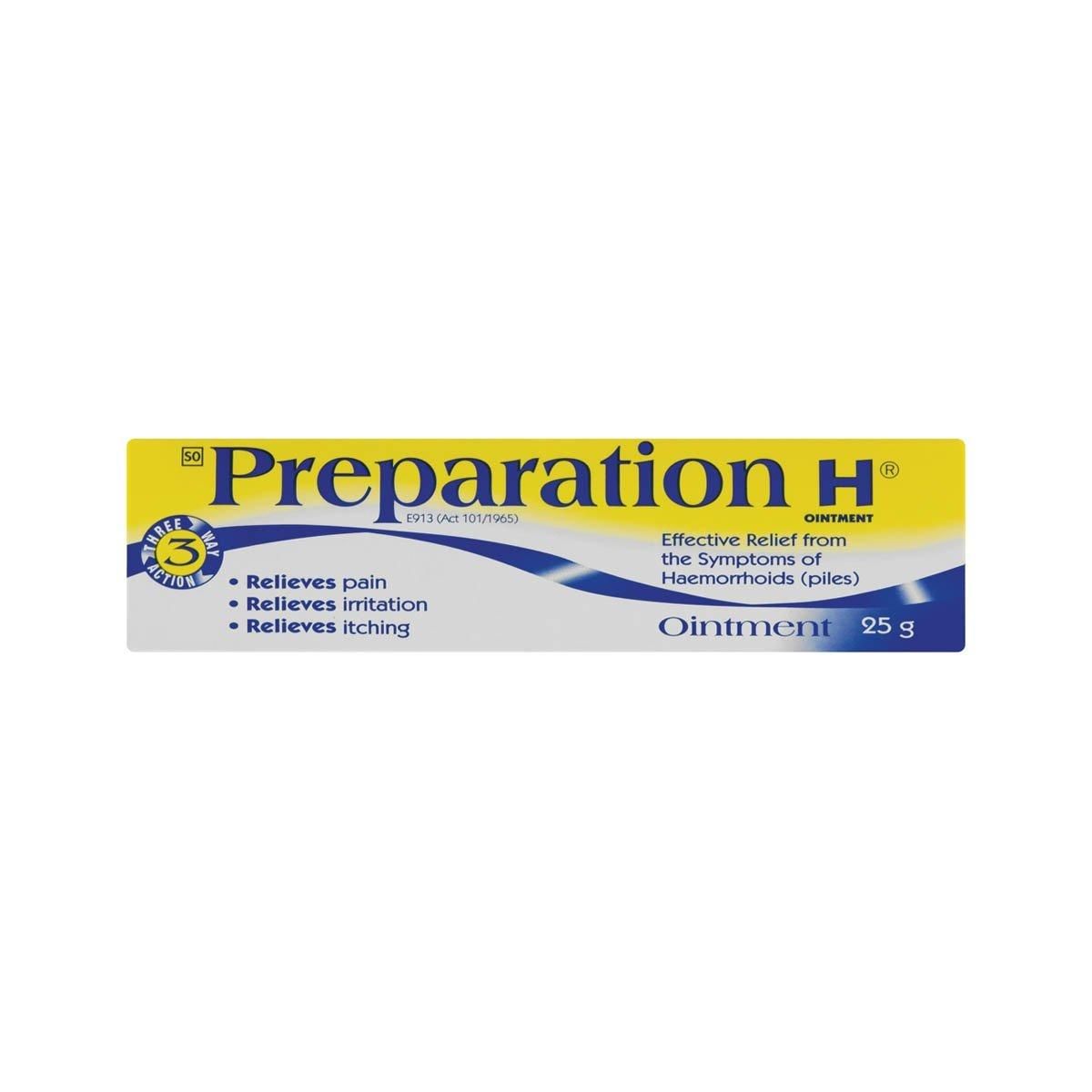 Preparation H Ointment 25g