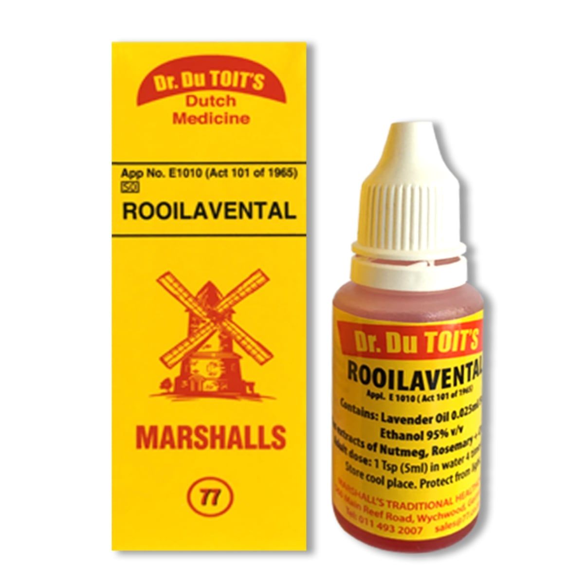 Dr Du Toits Rooilavental-2oml