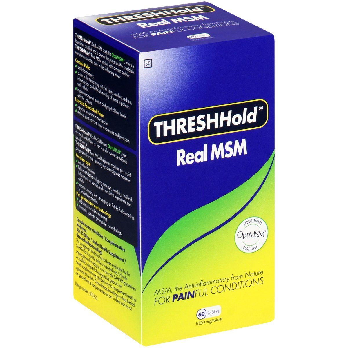 Threshhold Opti Msm 60 Tablets