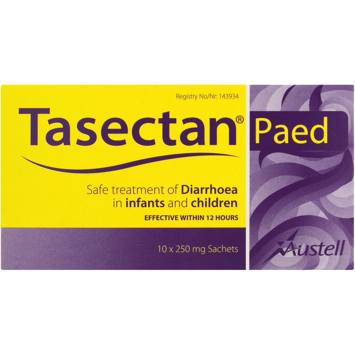 Tasectan Paed Sachets 250mg 10’s