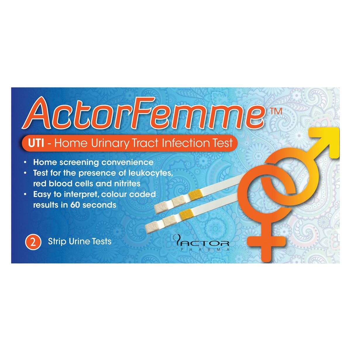 Actorfemme Home Urinary Tract Test