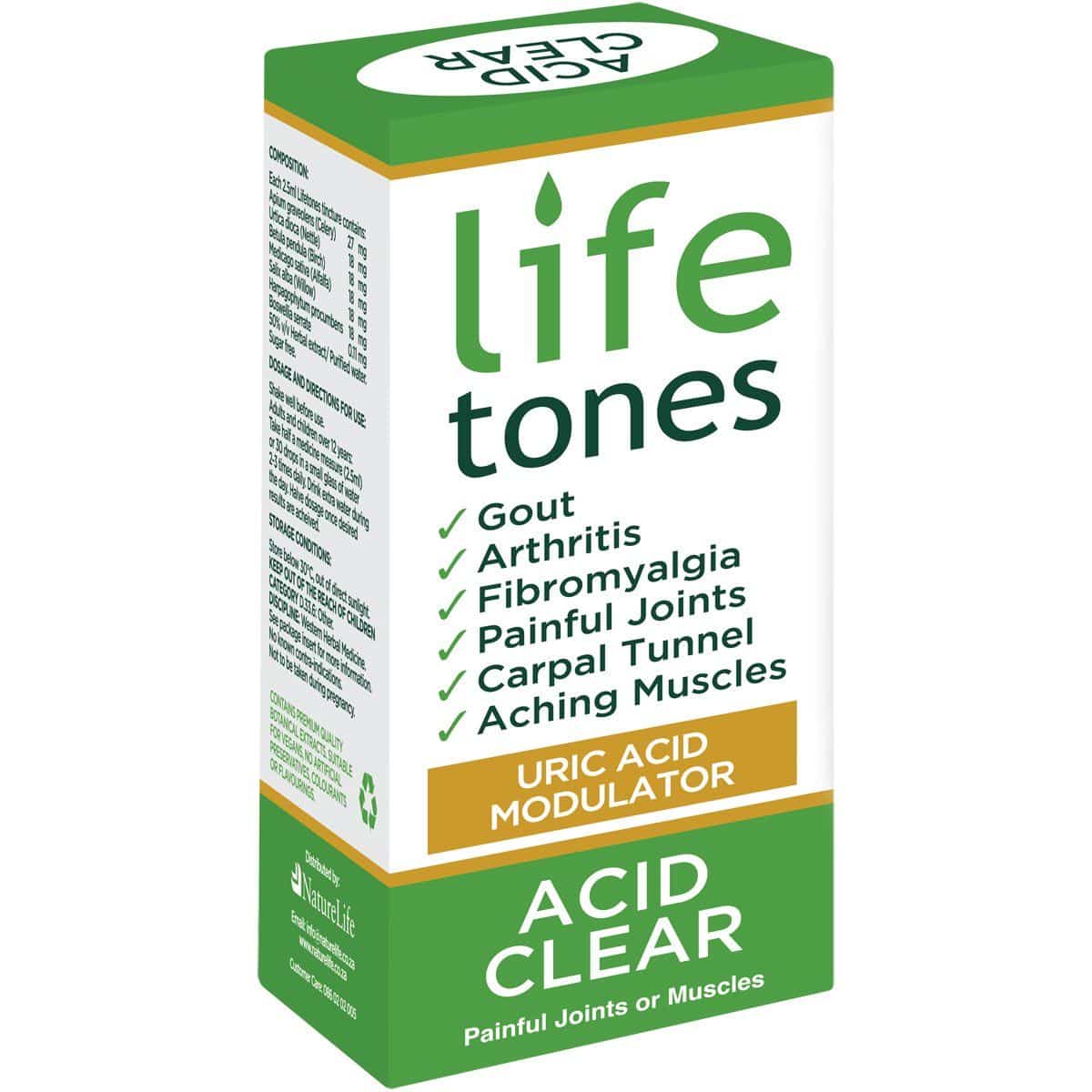 Lifetones Acid Clear 100ml