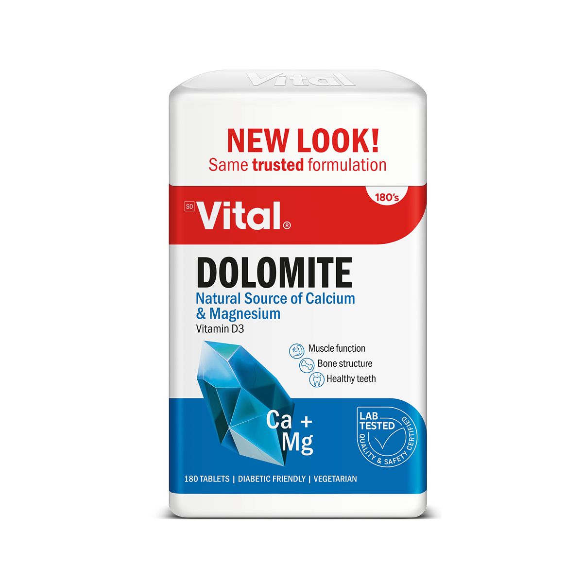 Vital Dolomite Tabs 200