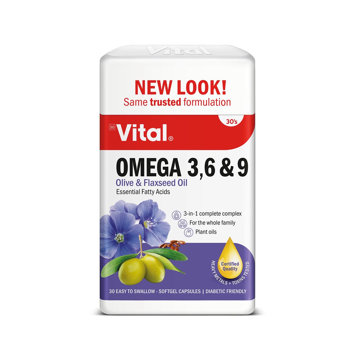 Vital Omega 369 Caps 90