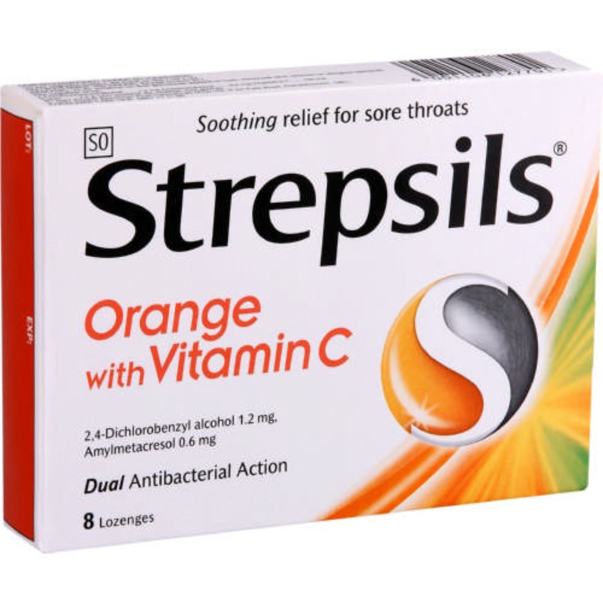 Strepsils Lozengers Orange 8’s