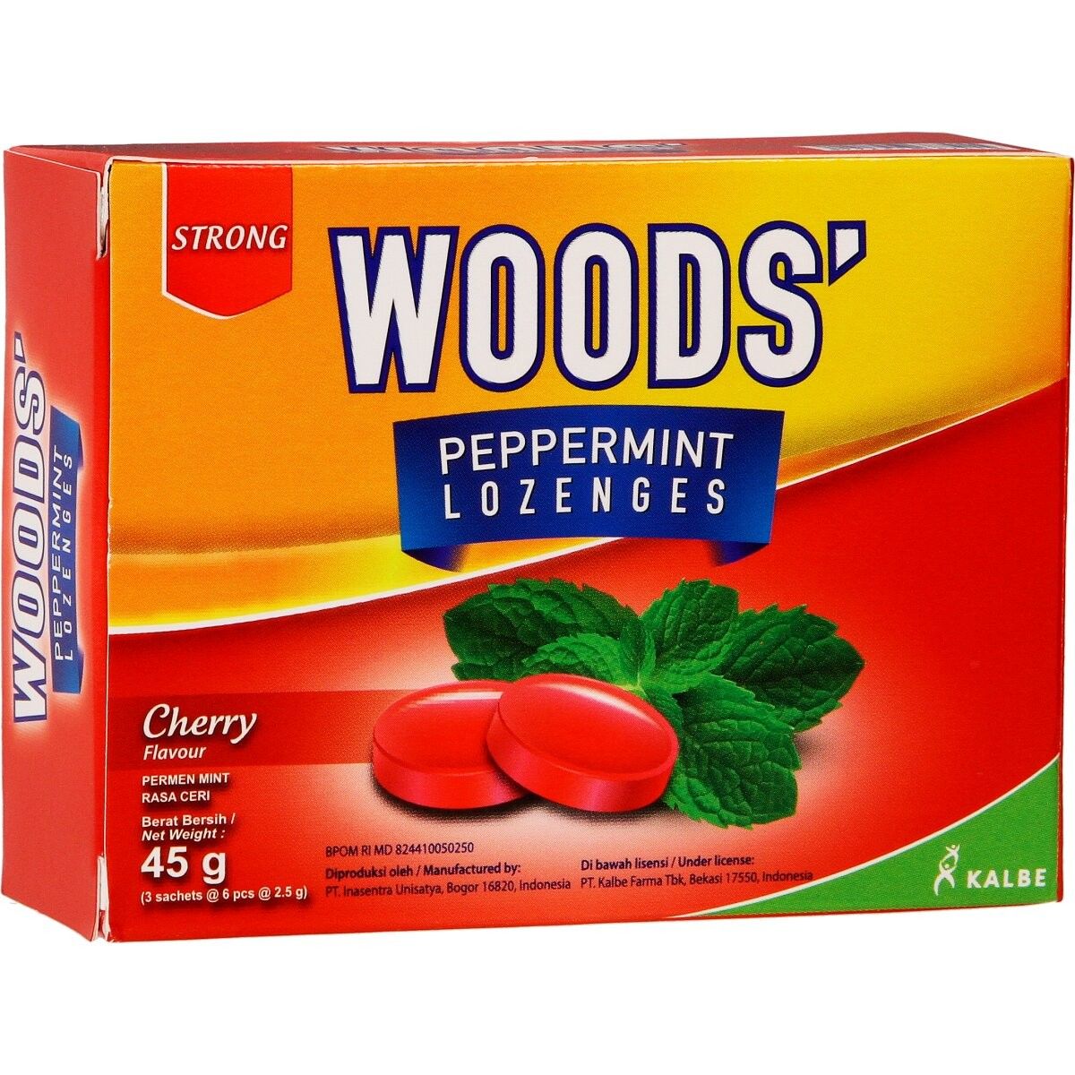 Woods Lozenges Multipack Cherry 3×6